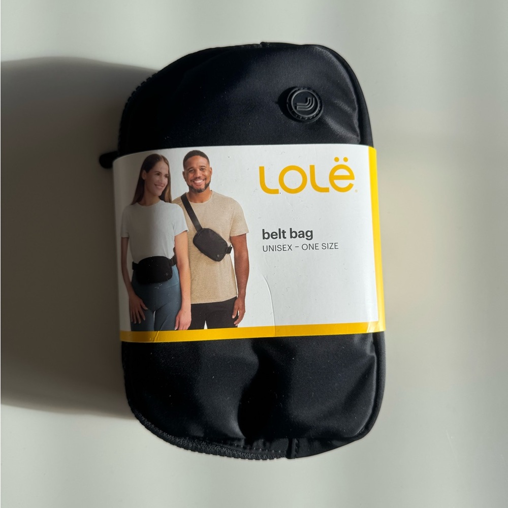 Lole Men's Black Belt Bag